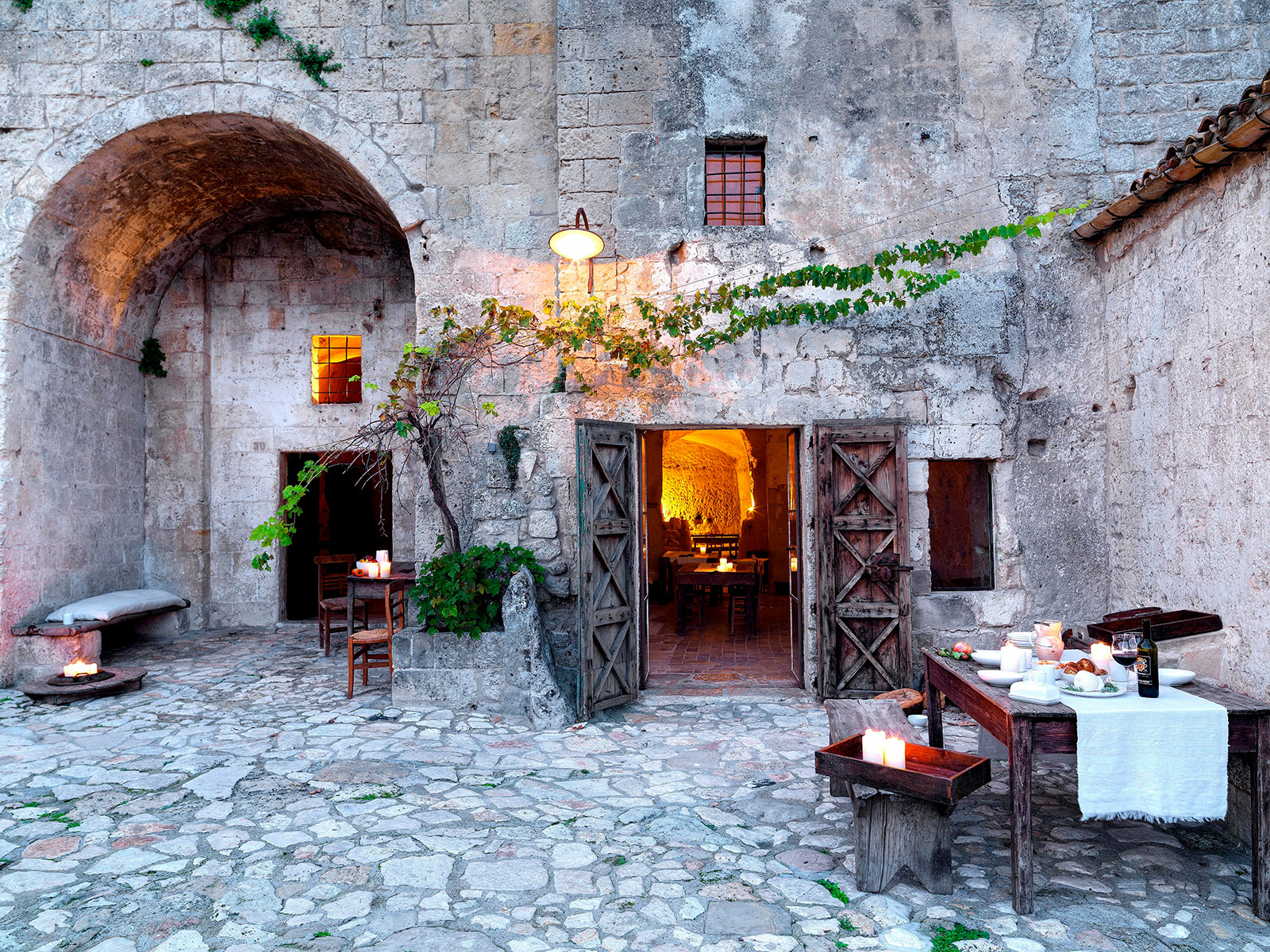 Exterior view of Sextantio le Grotte della Civita