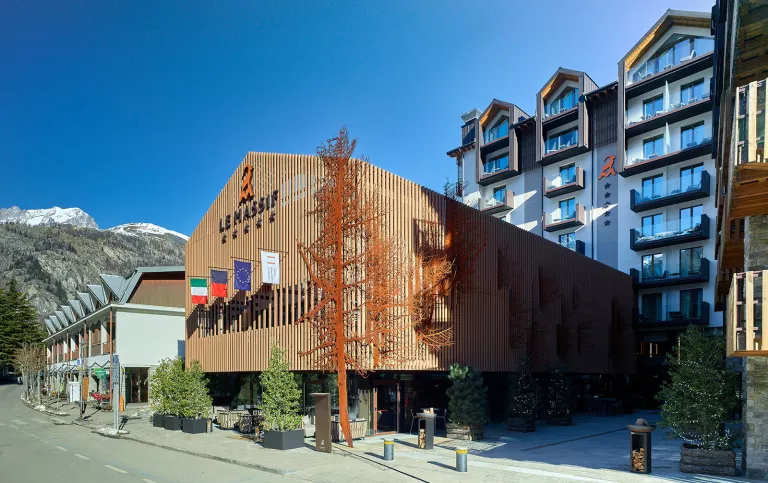 Exterior view of Le Massif