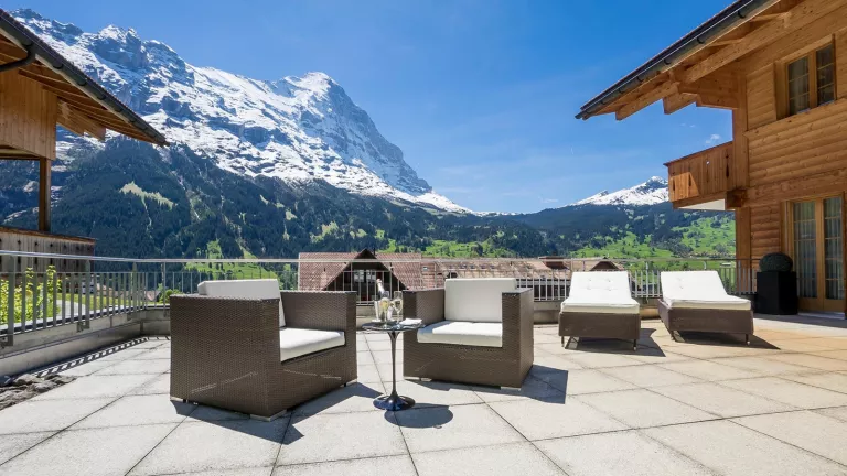 Terrace Romantik Hotel Schweizerhof