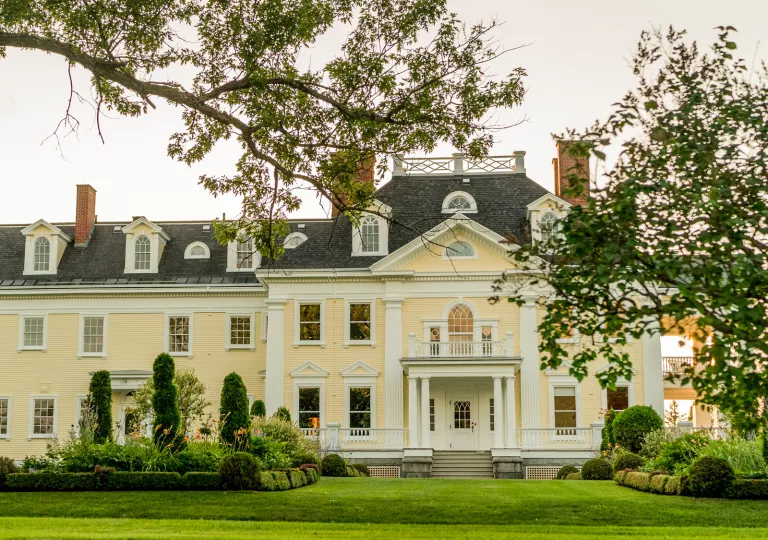 Exterior view of the Inn at Burklyn