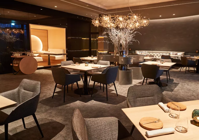 Hotel dining room