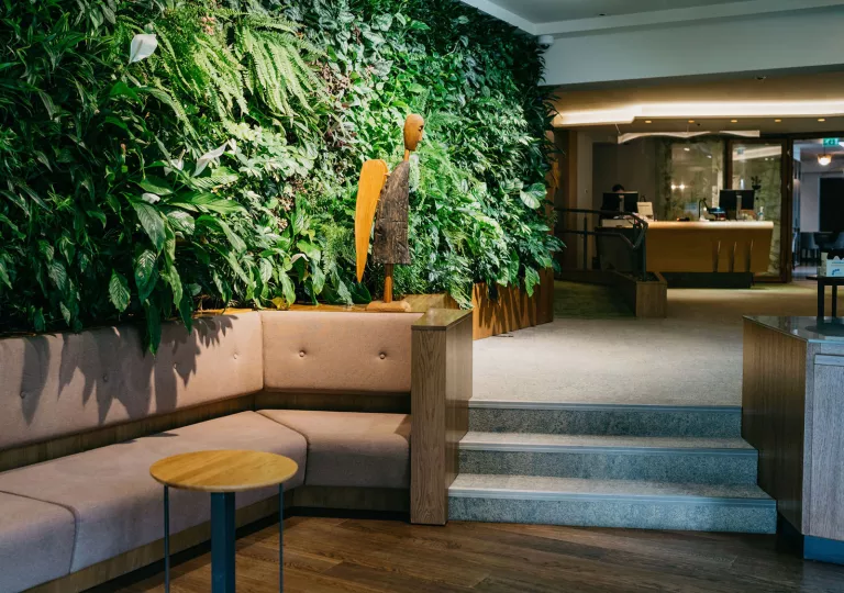 lobby of hotel