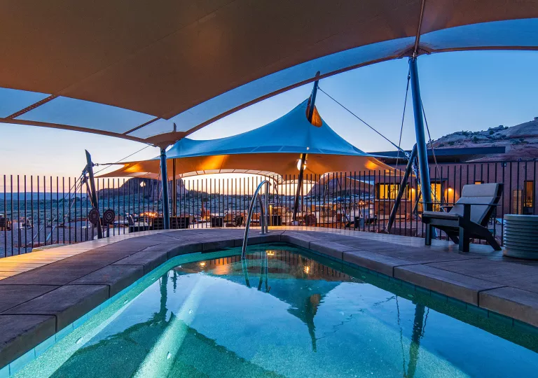Hotel swimming pool
