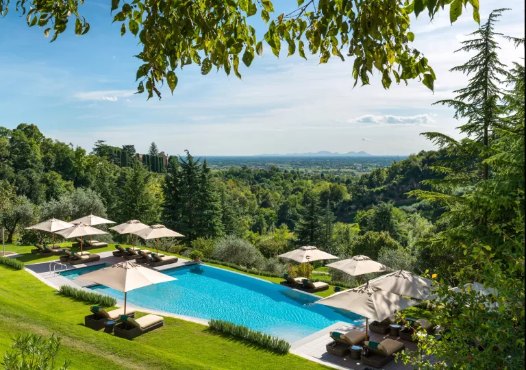 pool with view