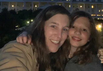 Mother and daughter
