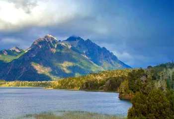 Argentina mountains lake