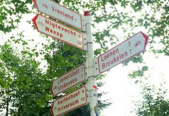 EuroVelo Rhine River Signs