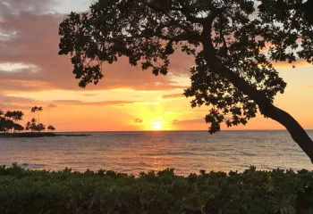 Sunset in Hawaii