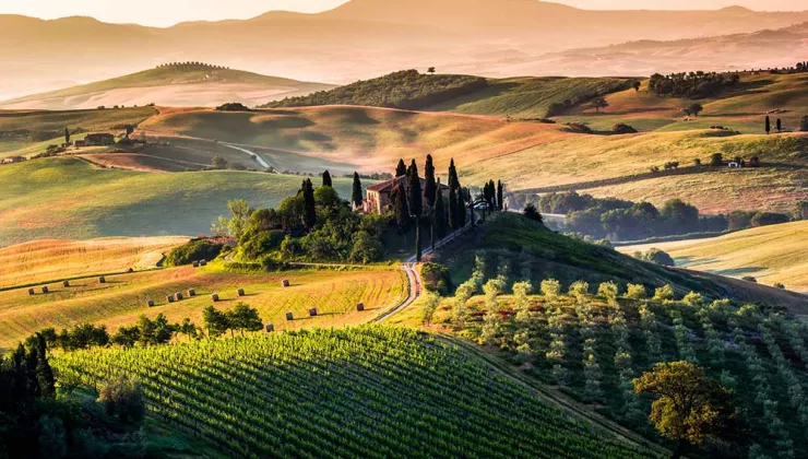 Tuscany Farmhouse Countryside Italy
