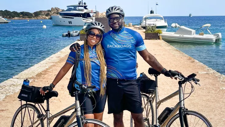 Martina Jones Johnson of That Couple Who Travels with her husband in Sardinia and Corsica