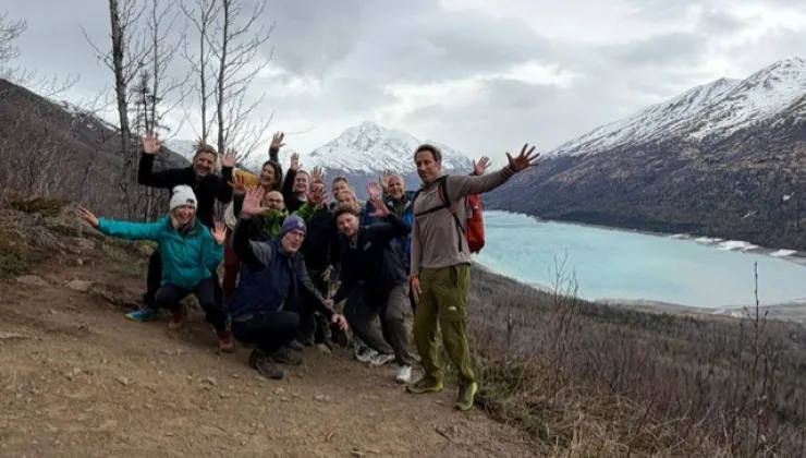 Group photo from the 2026 USTOA Summit in Alaska