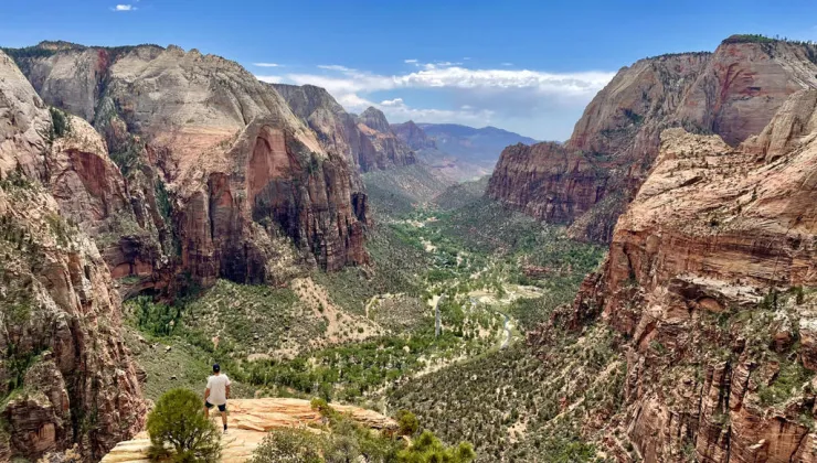The immense Grand Canyon.
