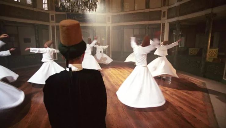 Whirling Dervishes in Cappadocia Turkey