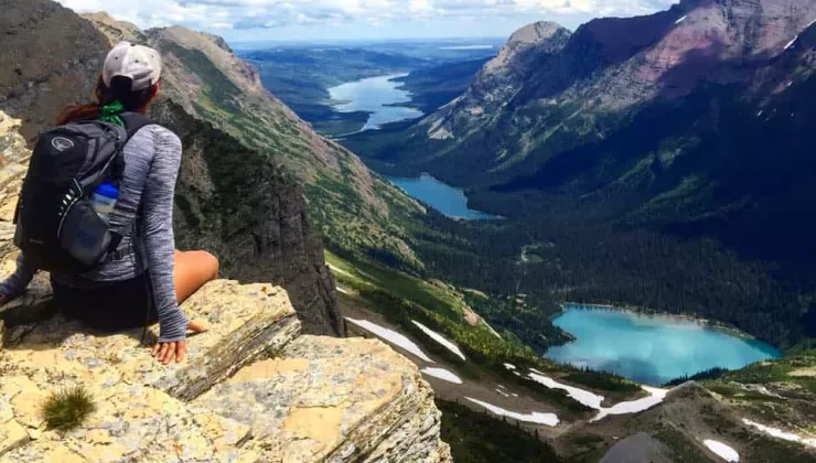 Glacier National Park Highline Trail hike
