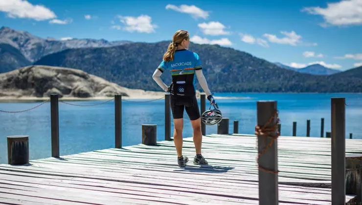 Argentina lakeside biking with Backroads