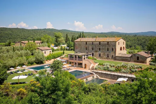 Exterior view of Castel Monastero