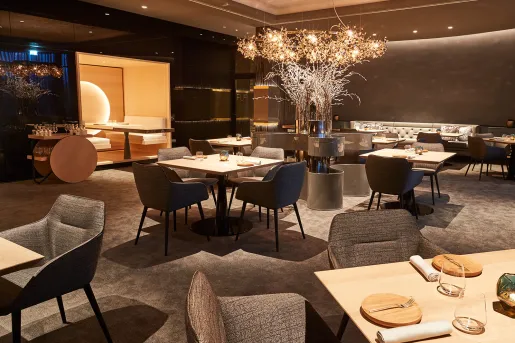 Hotel dining room