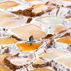 Local amid salt beds, red clay water.
