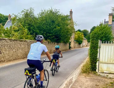 Backroads Guests Biking