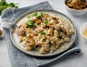Plate of risotto