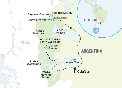 Argentina Patagonia Family Walking and Hiking Tour