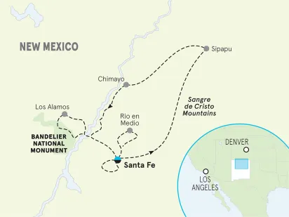 New Mexico map