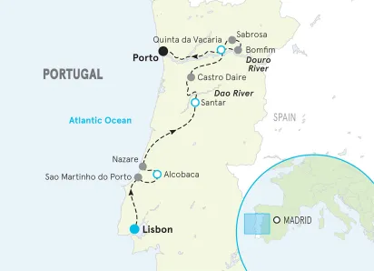 Portugal map